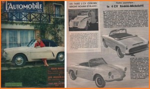 articulo L`Automobile 1957